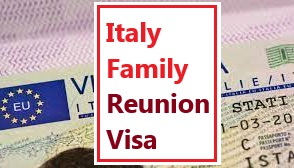 Italy Family Reunion Visa