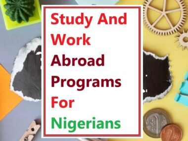 Study And Work Abroad Programs